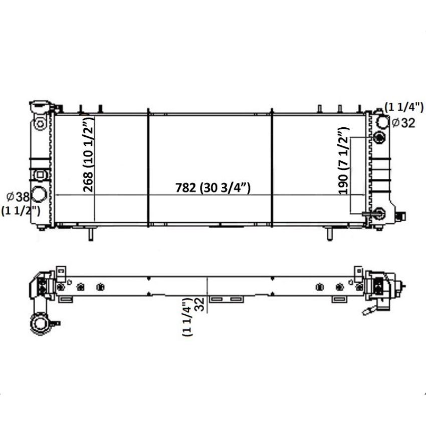 Reach International 41-2340 Radiator