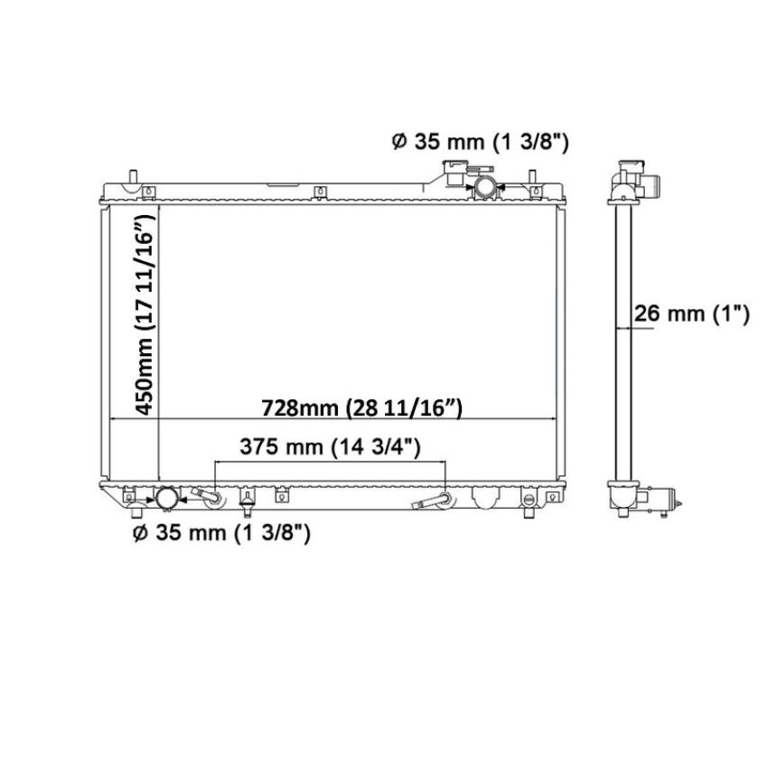 Reach International 41-2377 Radiator
