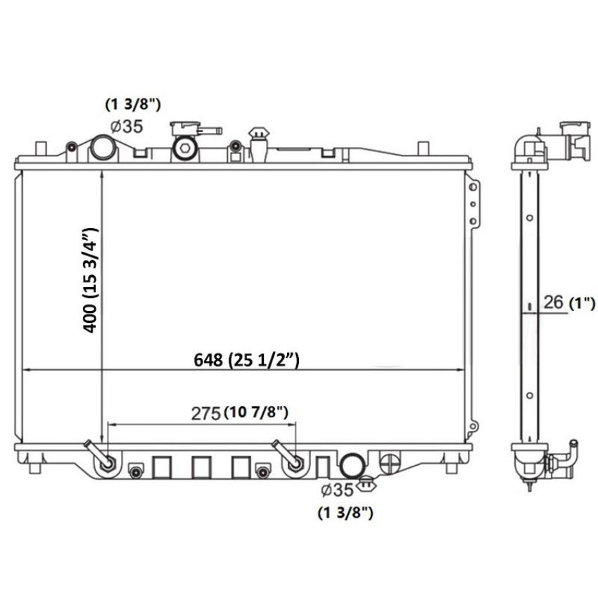Reach International 41-248 Radiator