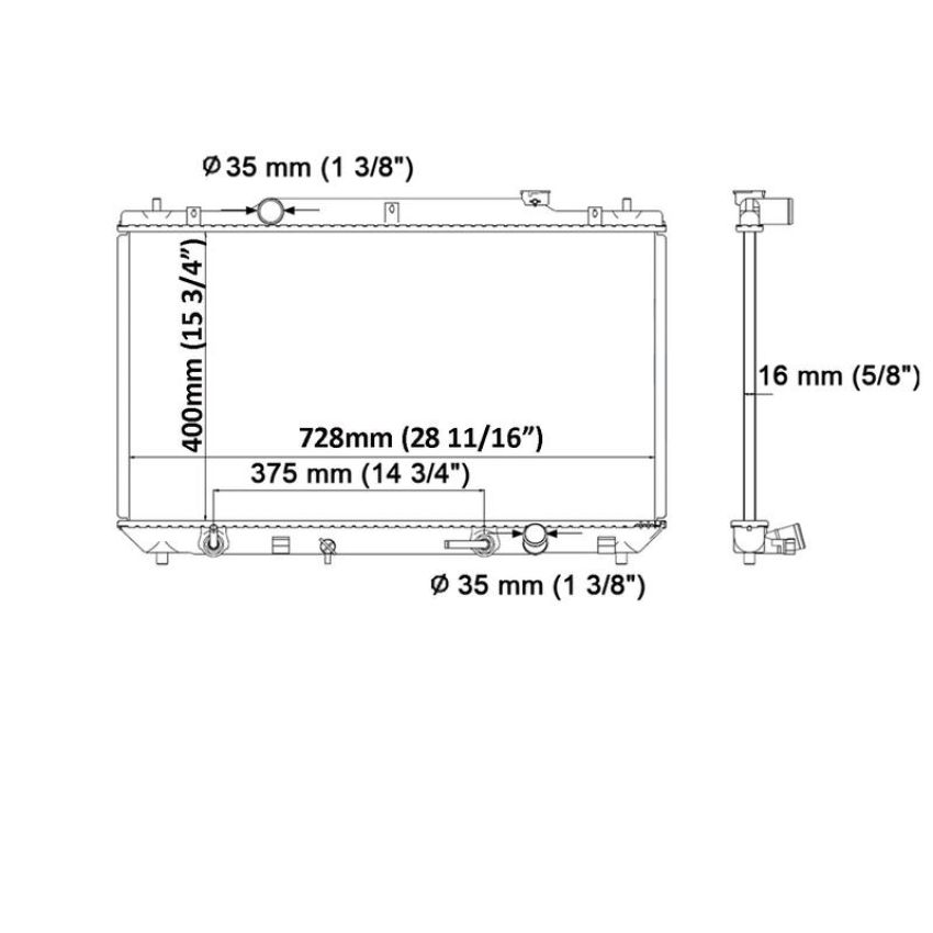 Reach International 41-2623 Radiator