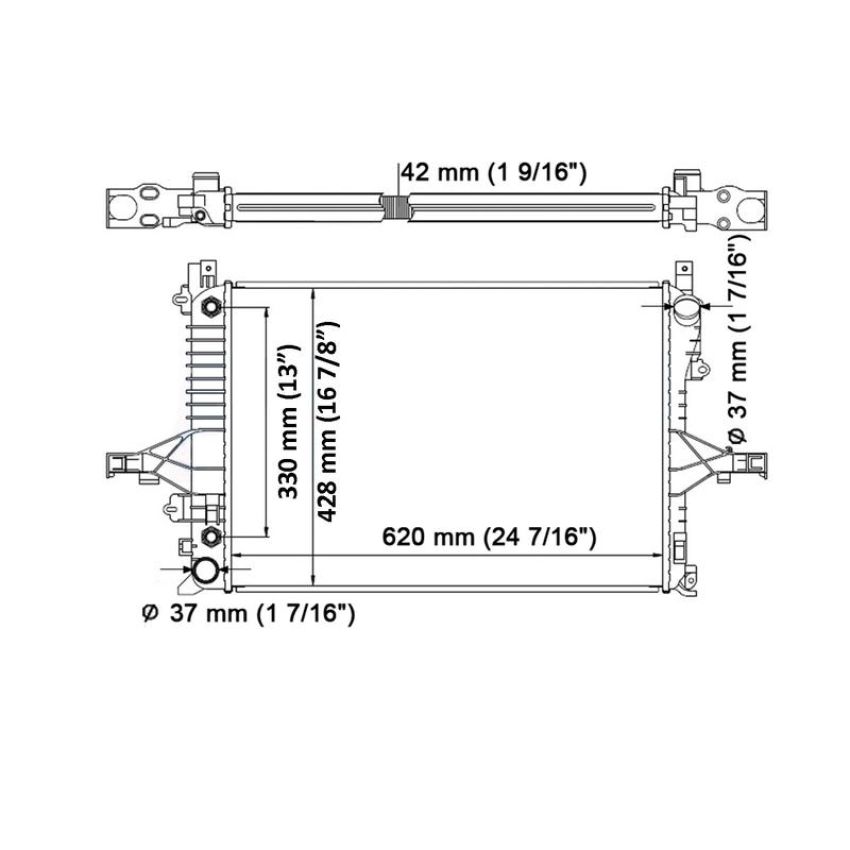 Reach International 41-2805 Radiator