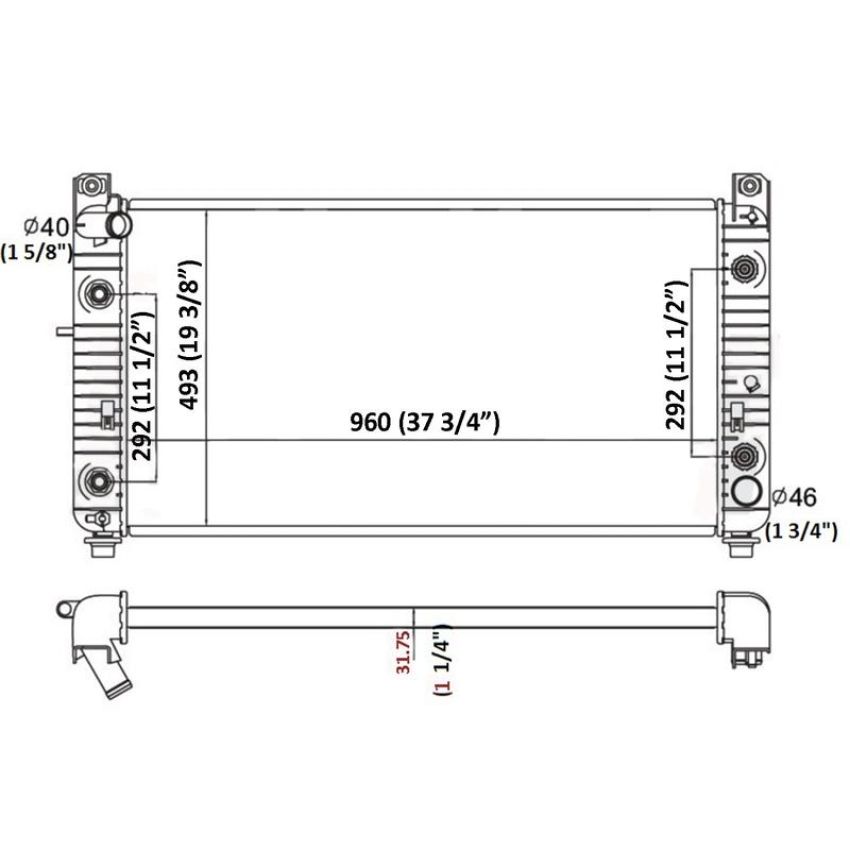 Reach International 41-2947 Radiator