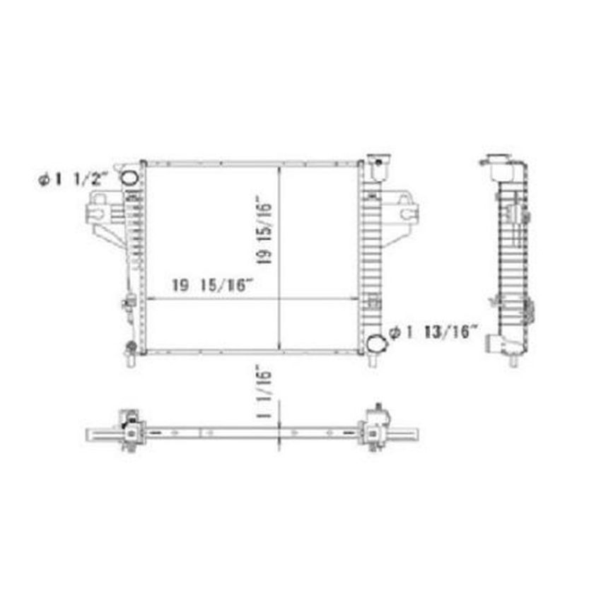 Reach International 41-2975 Radiator