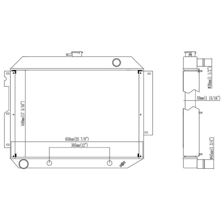 Reach International 41-332 Radiator