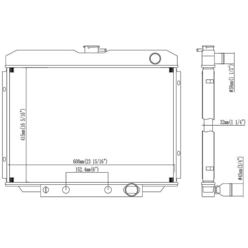 Reach International 41-338 Radiator