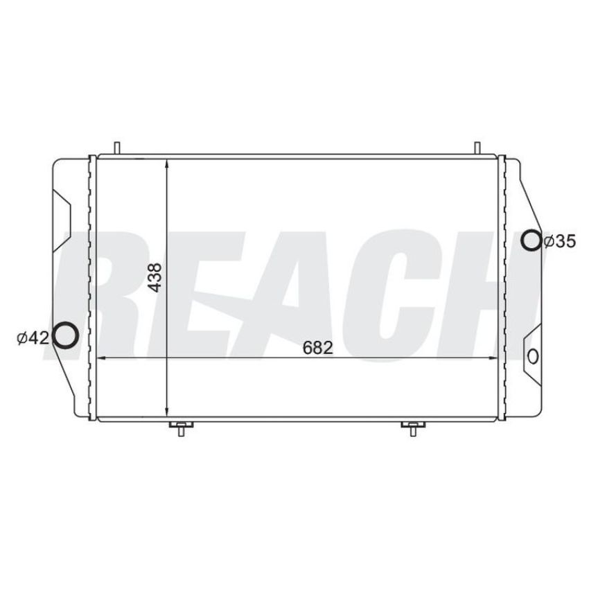 Reach International 41-33 Radiator
