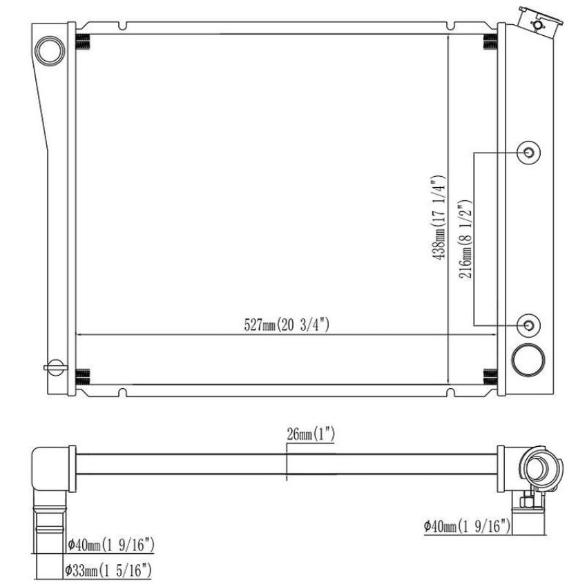Reach International 41-359 Radiator