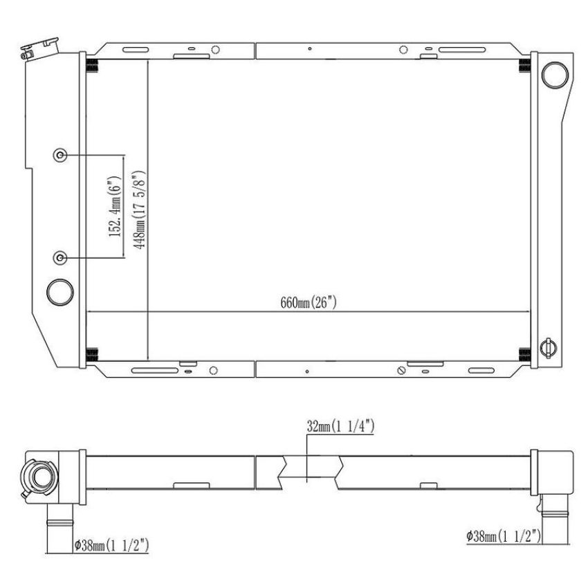 Reach International 41-390 Radiator