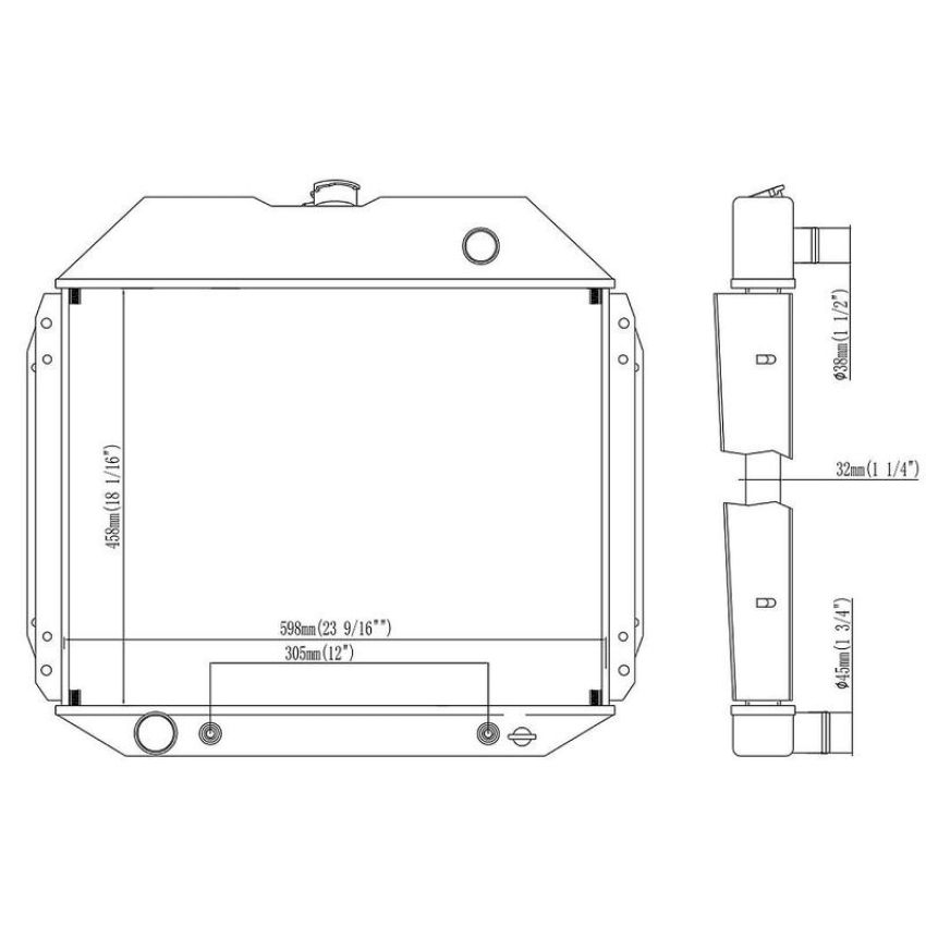 Reach International 41-395 Radiator