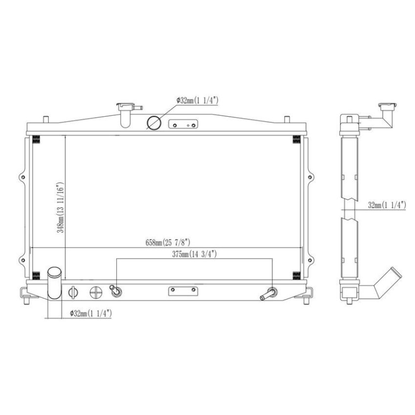 Reach International 41-39 Radiator