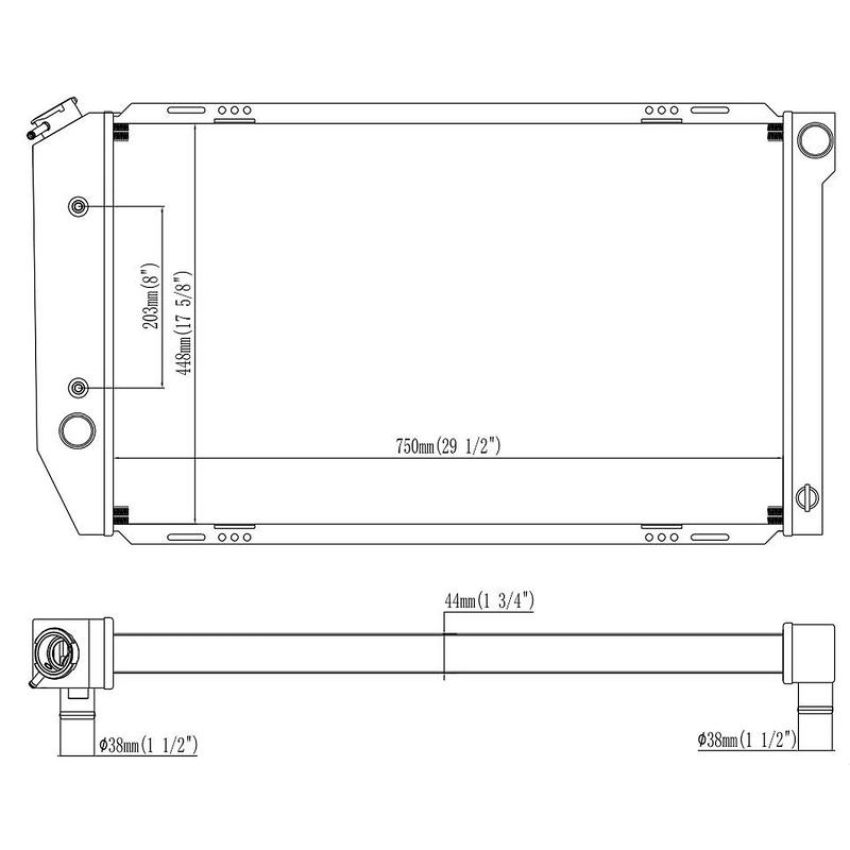 Reach International 41-401 Radiator