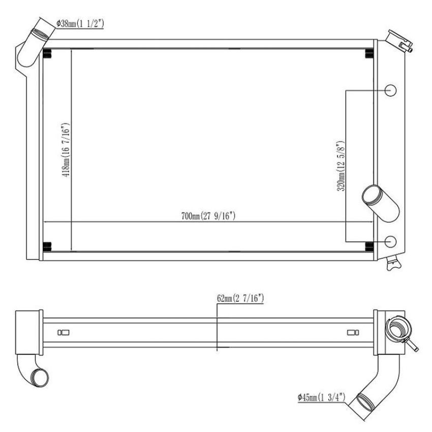 Reach International 41-478 Radiator