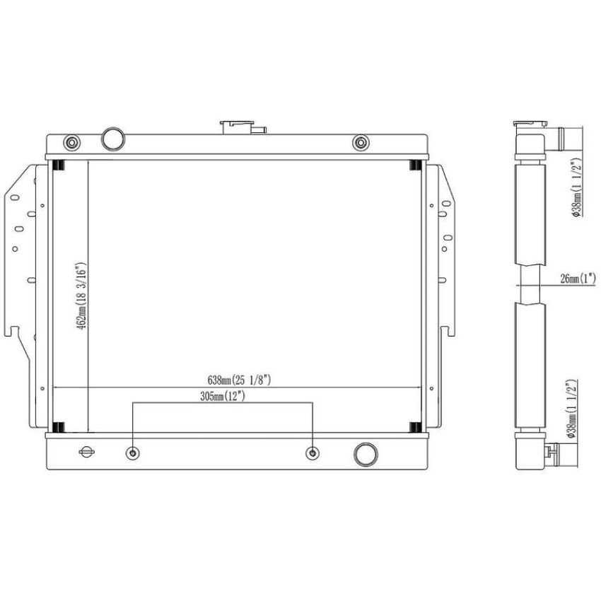 Reach International 41-500 Radiator