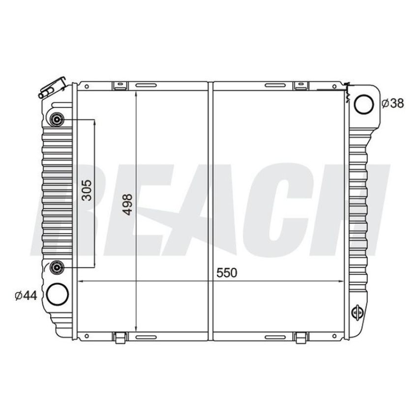 Reach International 41-559 Radiator
