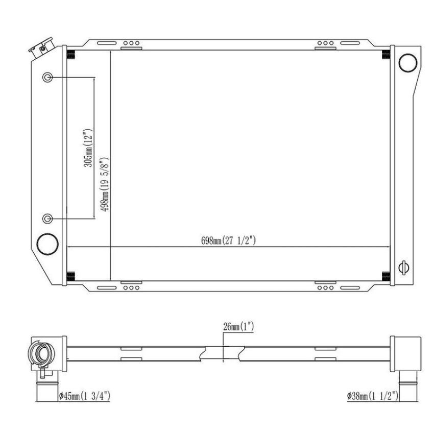Reach International 41-560 Radiator