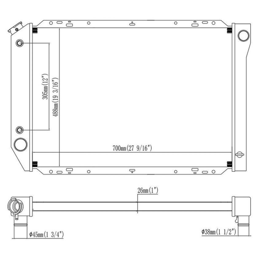Reach International 41-561 Radiator