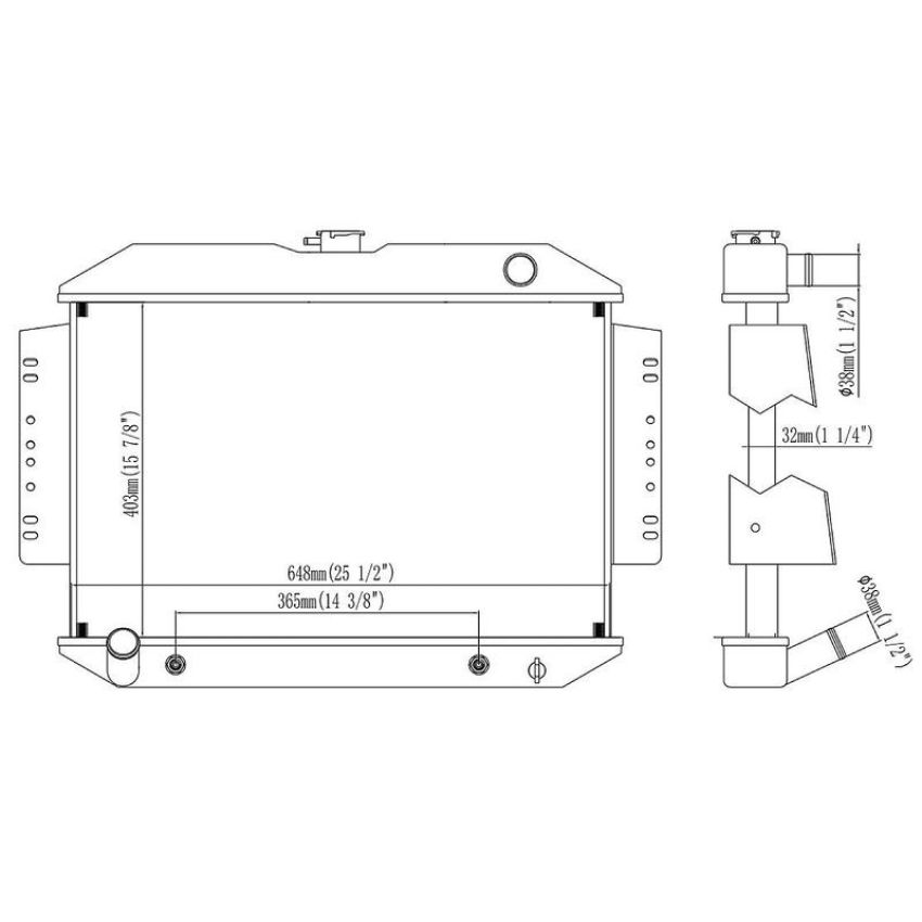Reach International 41-581 Radiator