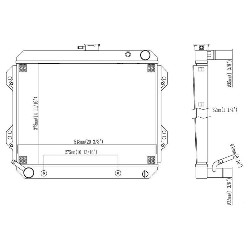 Reach International 41-589 Radiator