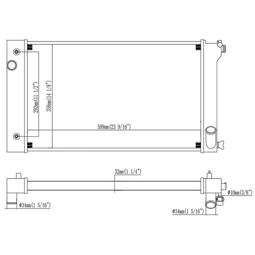 Reach International 41-612 Radiator