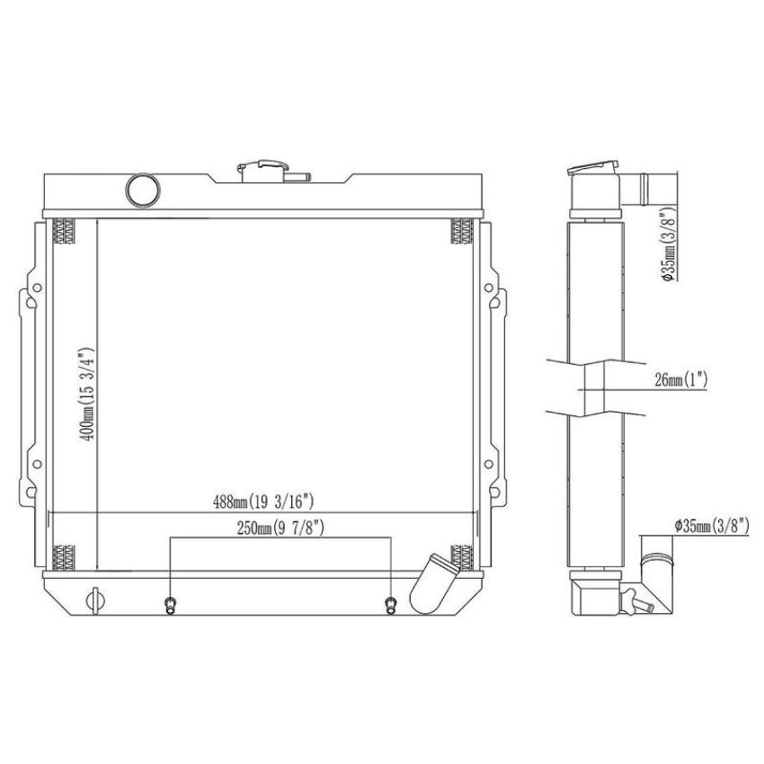Reach International 41-700 Radiator