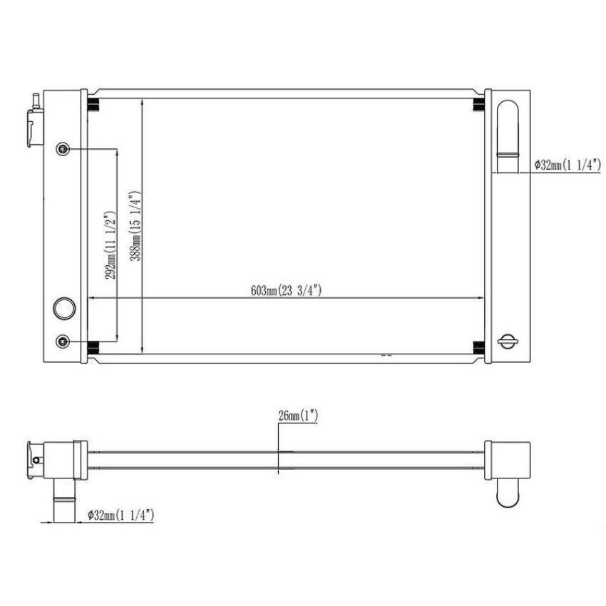 Reach International 41-712 Radiator