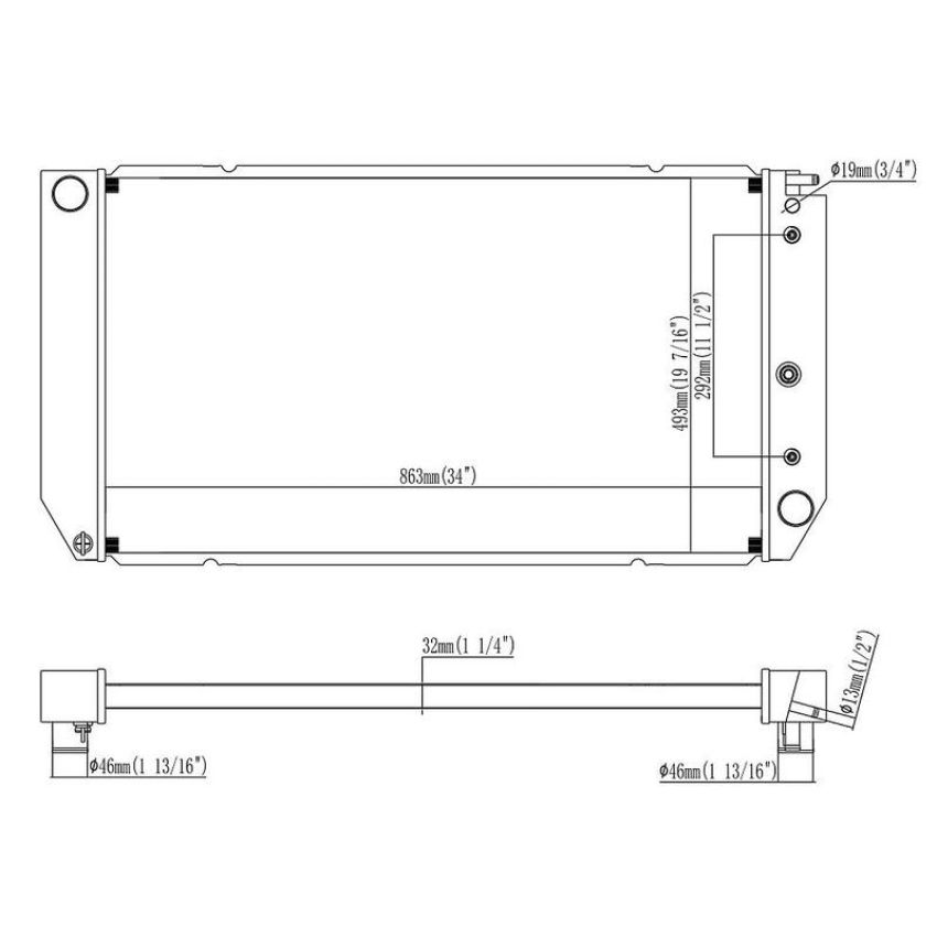 Reach International 41-722 Radiator