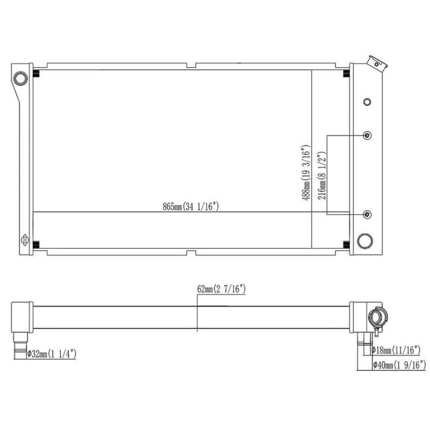 Reach International 41-774 Radiator