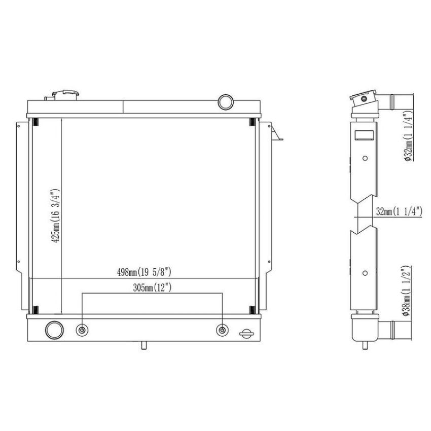 Reach International 41-77 Radiator