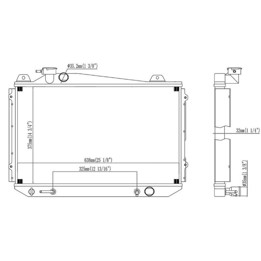 Reach International 41-811 Radiator
