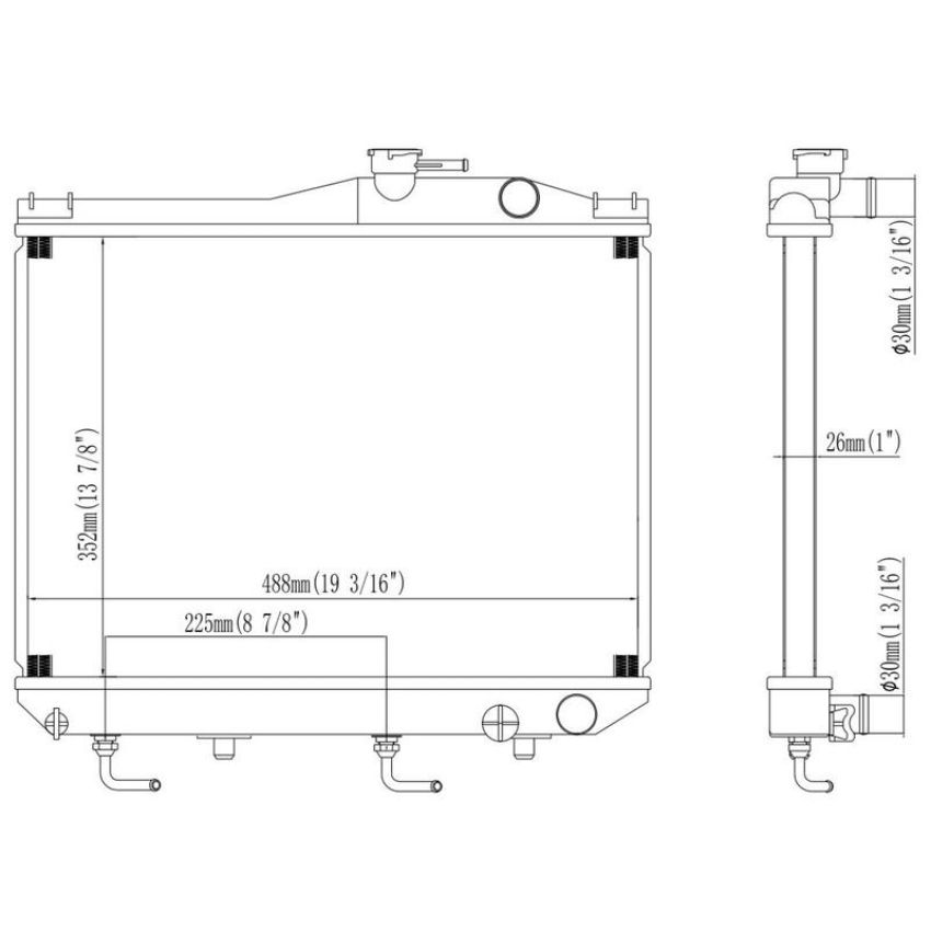 Reach International 41-813 Radiator