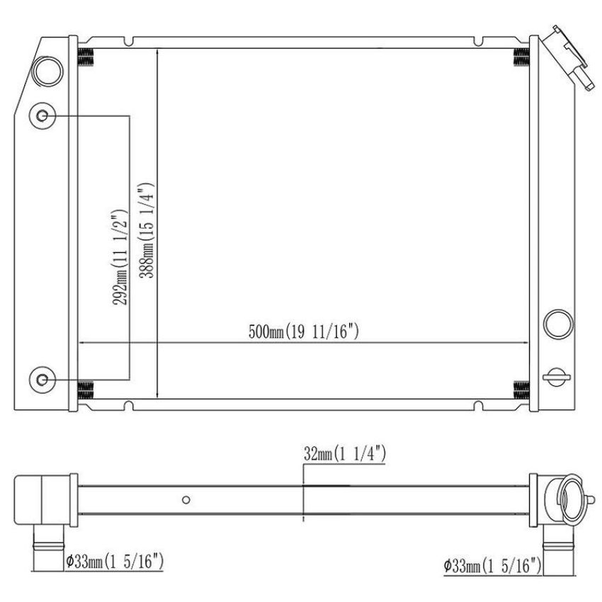 Reach International 41-828 Radiator