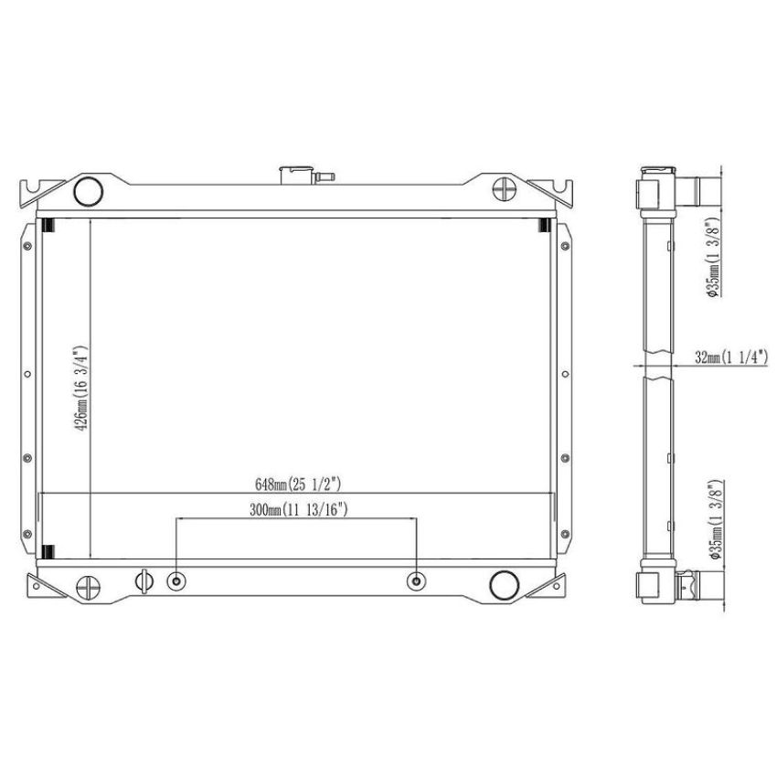 Reach International 41-861 Radiator
