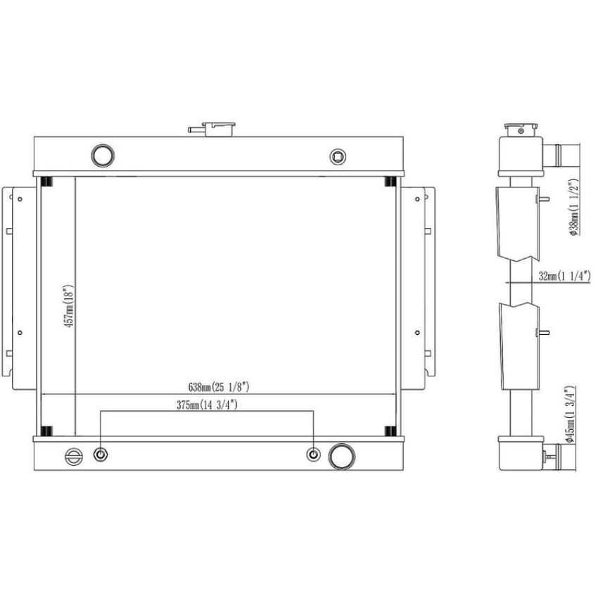 Reach International 41-889 Radiator