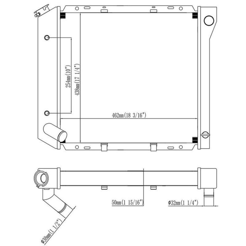 Reach International 41-916 Radiator
