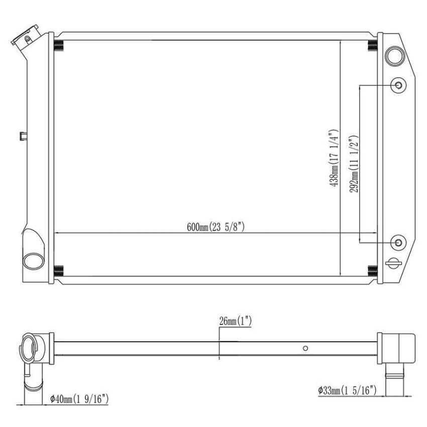 Reach International 41-919 Radiator