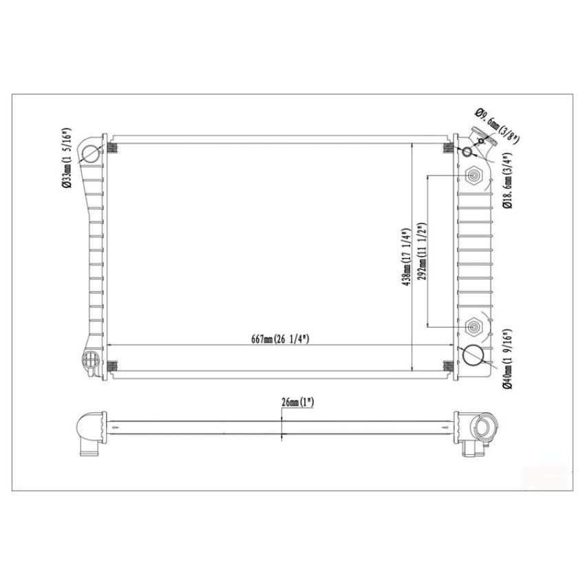 Reach International 41-920 Radiator