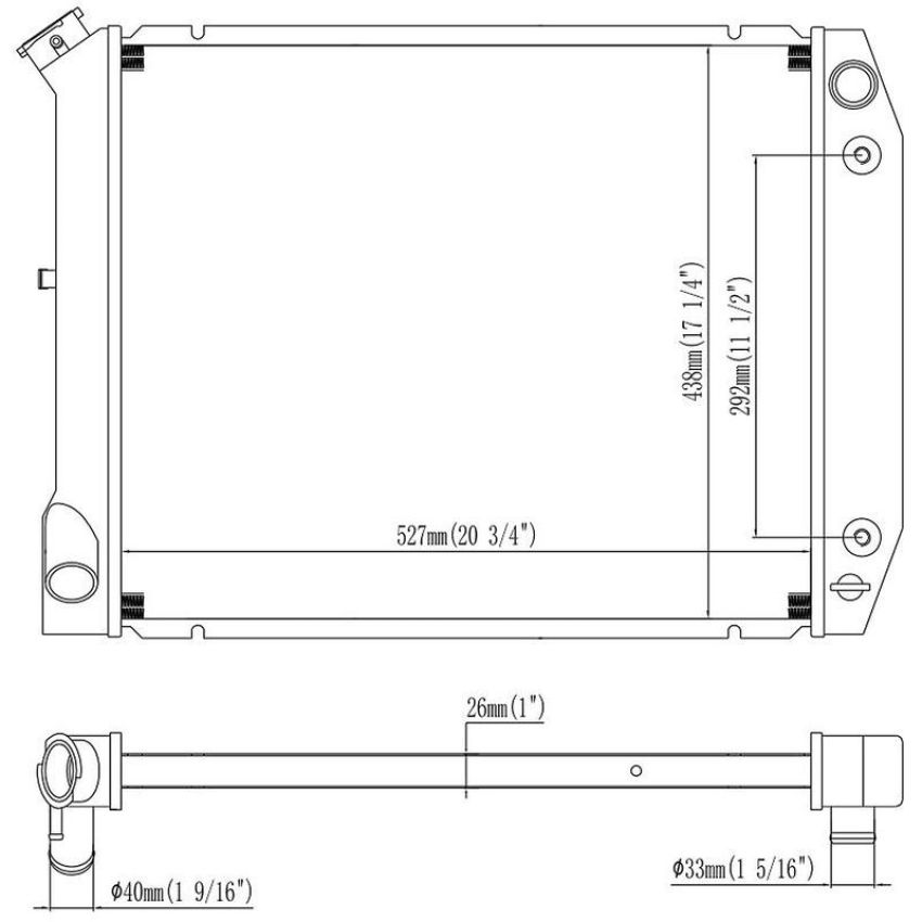 Reach International 41-950 Radiator
