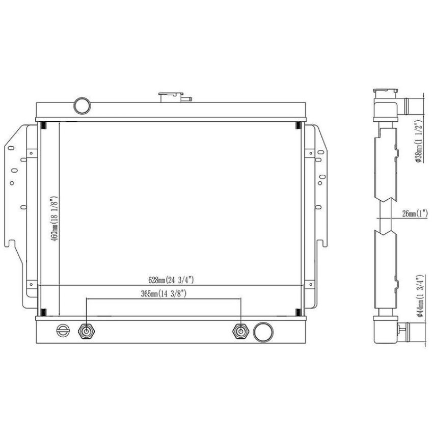 Reach International 41-959 Radiator
