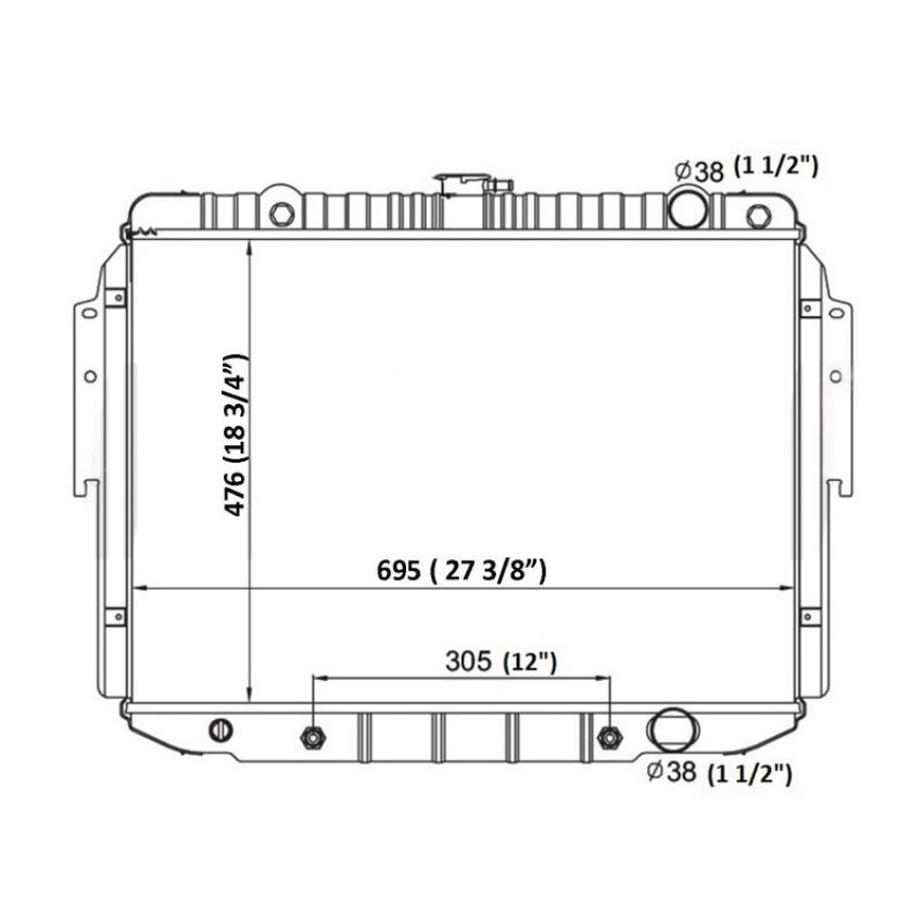 Reach International 41-962 Radiator