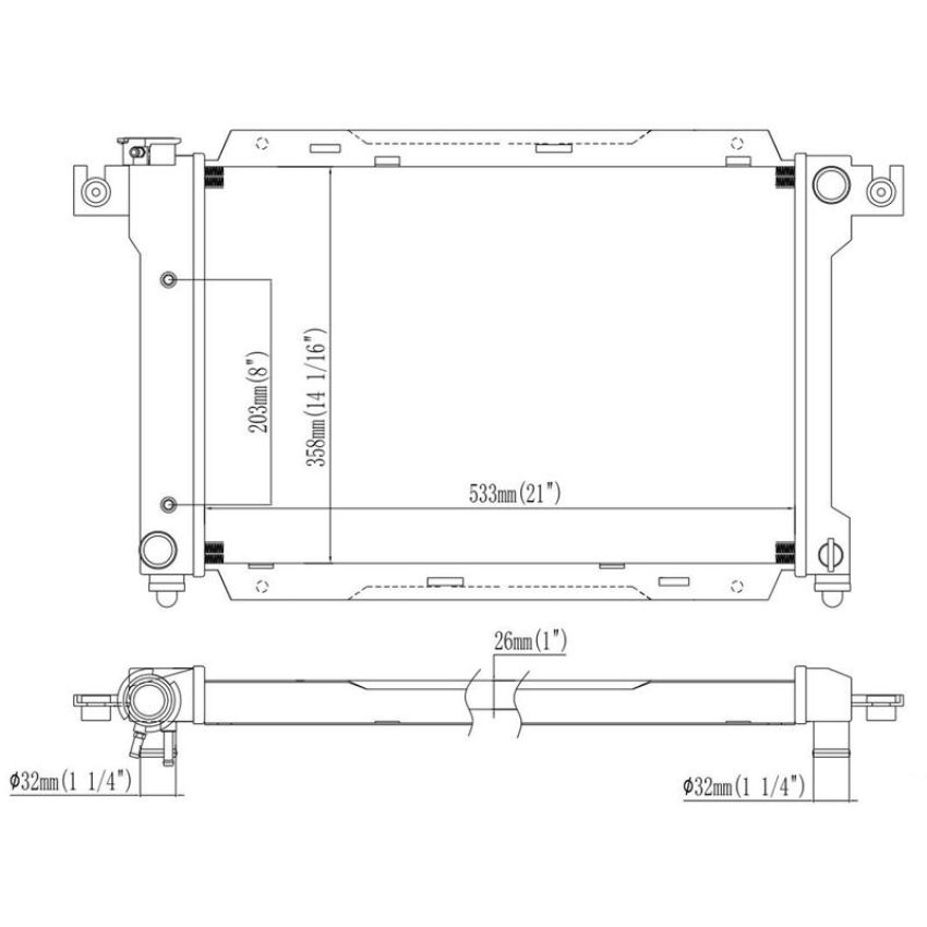 Reach International 41-980 Radiator