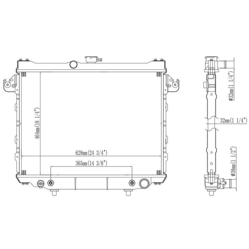 Reach International 41-982 Radiator