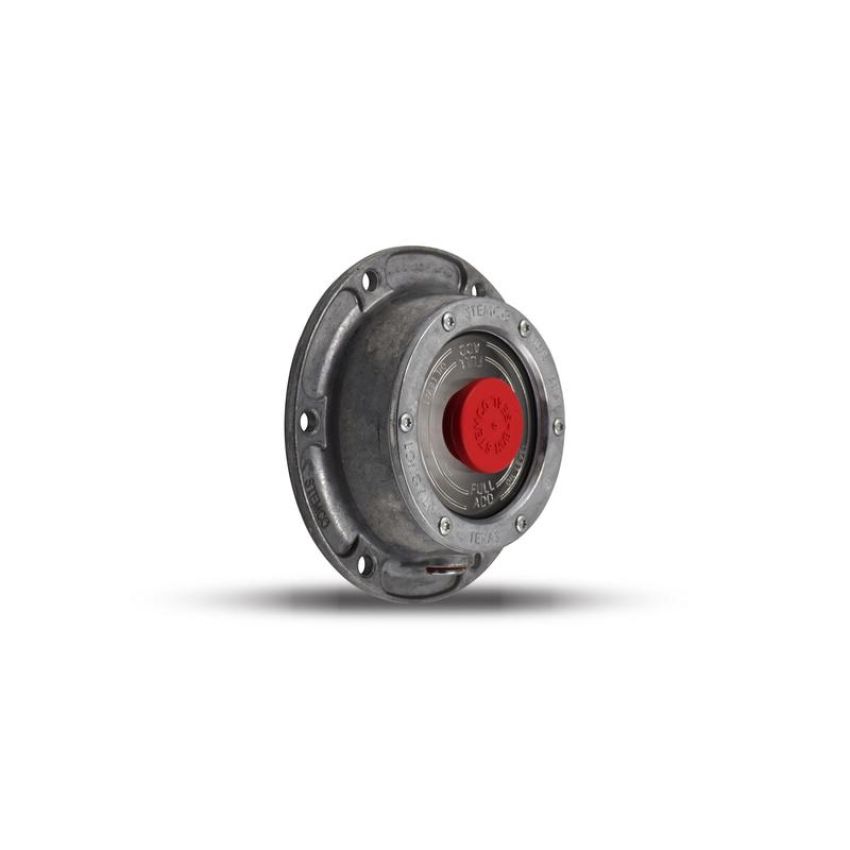 STEMCO 343-4095 HUB CAP WITH PIPE PLUG