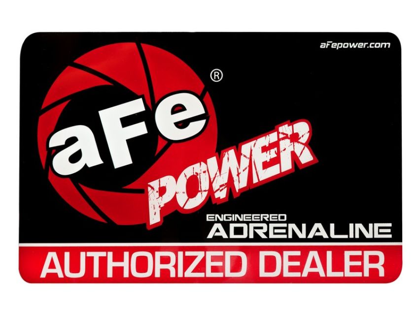 aFe Power 40-10080 Window Cling Decal, Medium