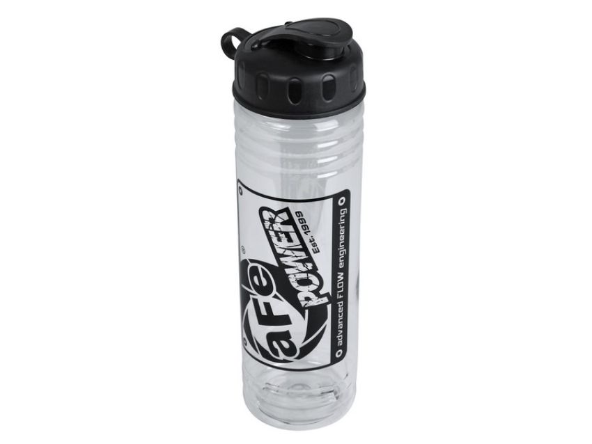 aFe Power 40-10228 aFe POWER Clear Plastic Water Bottle: 24oz w/Snap Lid