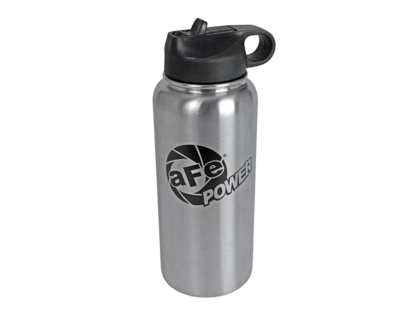 aFe Power 40-10231 aFe POWER Stainless Steel Insulated Water Bottle: 32oz w/Flip Up Spout