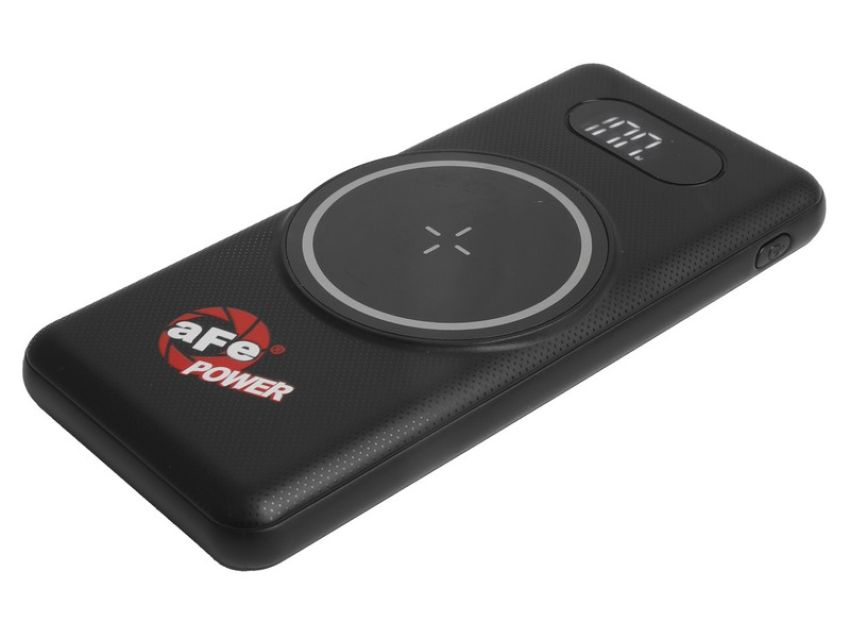 aFe Power 40-10248 aFe POWER 10,000MAH Wireless Power Bank w/ Digital Display Black
