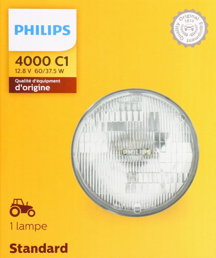 Philips 4000C1 Philips Standard Sealed Beam 4000