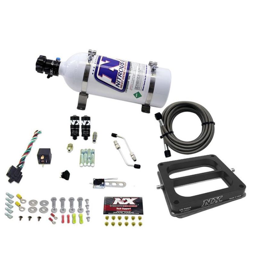 Nitrous Express 40071-05 Dominator HITMAN PLUS (50-100-150-200HP) WITH 5LB BOTTLE