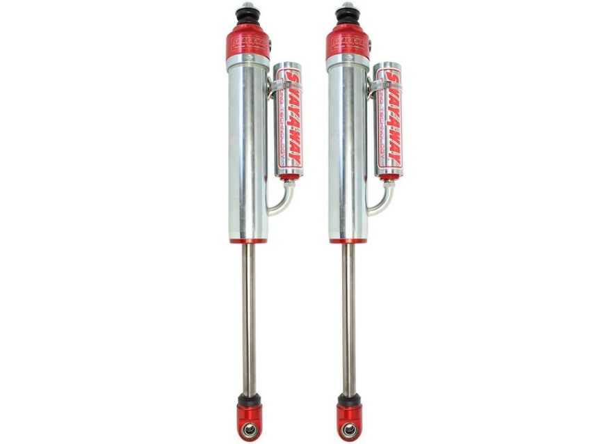 aFe Power 401-5600-11 Sway-A-Way 2.5 Front Shock Kit w/ Piggyback Reservoir for 6 IN Lift