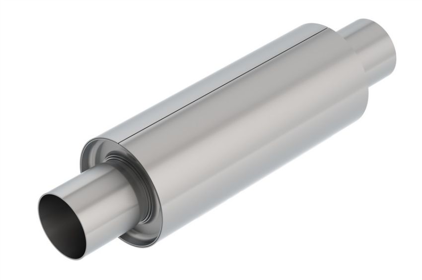 Borla 401336 Universal Resonator Muffler Without Notch